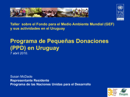 ppd_pnud - Consejo Uruguayo para las Relaciones