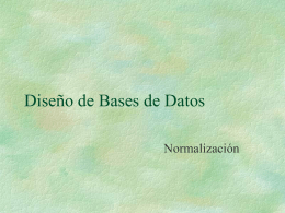 Unidad 3 - Normalizacion - BasedeDatos-LSI-LCC