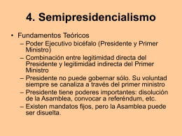 Semi-presidencialismo