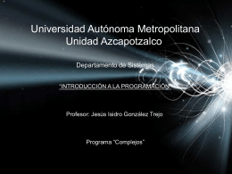 07-Complejos - Universidad Autónoma Metropolitana