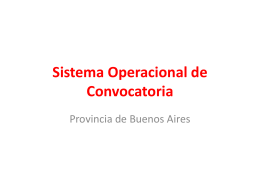 Sistema Operativo Provincial