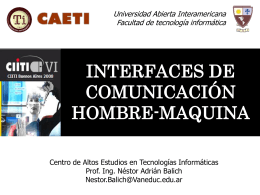 Presentación - Universidad Abierta Interamericana