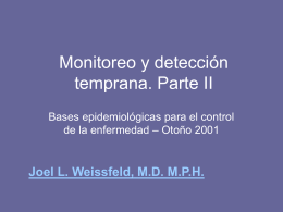 Screening and Early Detection Part II in Spanish