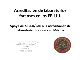 ASCLD/LAB Accreditation Standards