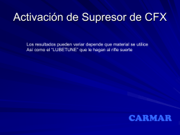 SUPRESOR CFX