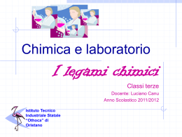 Legami Chimici - Istituto Tecnico Industriale Statale Othoca