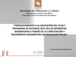 21.- presentación inicial - Secretaría de Educación y Cultura