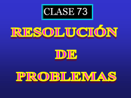Clase 73: Resolucion de Problemas EGE