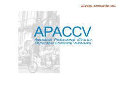 Presentación APACCV - jesusvillanueva.net