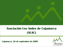 (ALAC)  - Asociación Los Andes de Cajamarca