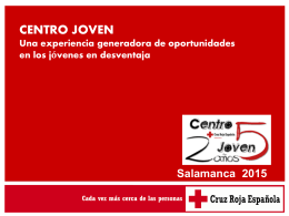 Centro Joven - Empleo Cruz Roja Castilla y Leon