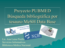 Proyecto Pubmed