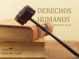 DERECHOS HUMANOS 22-26