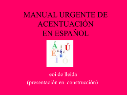 Teor__a_s__l_y_acent - Escola Oficial d`Idiomes de Lleida