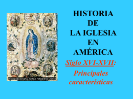 Historia de la Iglesia en América (S. XVI