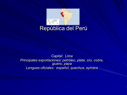 Republica de Peru - Immaculateheartacademy.org