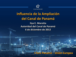 Panama Canal Expansion program