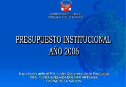 Ministerio Público - Congreso de la República del Perú