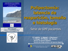 XXVI Jornadas - Sociedad Canaria de Patología Digestiva