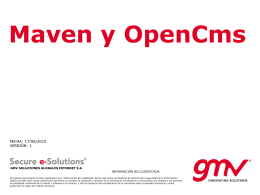 - OpenCms Hispano