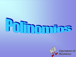 Polinomios - El Blog de la ESO
