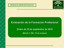 La evaluación - CEP de Alcalá de Guadaíra