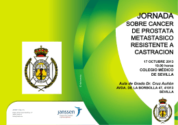 Programa - Colégio Medico de Sevilla