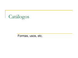 Formas, usos, etc. - Página de Iván E Calimano, Ph.D.