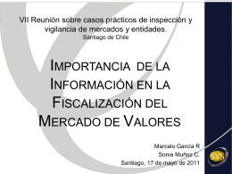 VII Reunión sobre casos prácticos de inspección y vigilancia