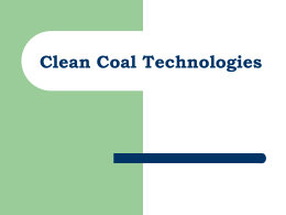 ppppppppp Tecnologie del carbone pulito