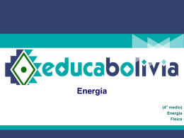 Energía - educabolivia