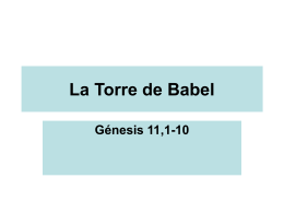 6 – La Torre de Babel
