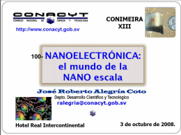 Diapositiva 1 - Consejo Nacional de Ciencia y Tecnología