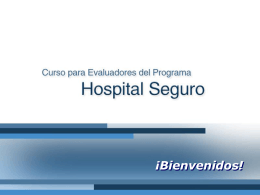 Programa Hospital Seguro en México