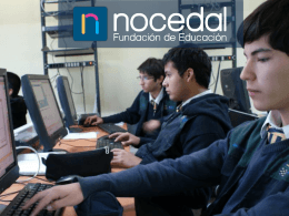 Presentación para empresas - Fundación Educacional Nocedal