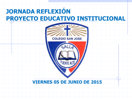 reflexion pei apoderados - Colegio San José | SALLA Puente Alto
