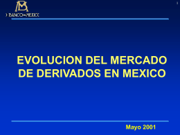 Mercado de Derivados en México: Antecedentes