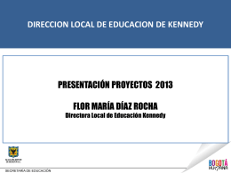 Presentación Rectores Enero 2013 - PowerPoint