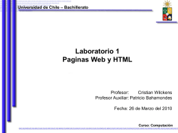 HTML - PortalBW