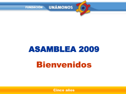 Año 2008 - Fundación Unámonos