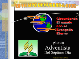 Presentación de PowerPoint - Iglesia Adventista del Septimo Dia