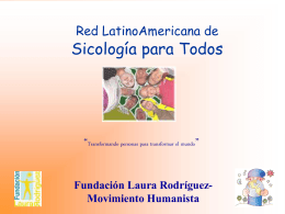 Red Latinoamericana de Psicología para Todos
