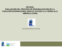 Diapositiva 1 - International Land Coalition