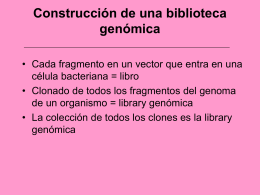 Clase library genomica