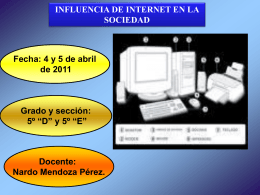 INFLUENCIA DE INTERNET EN LA SOCIEDAD 2