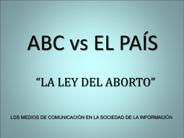 ABC vs EL PAÍS