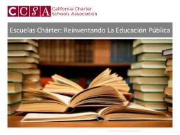 Slide 1 - California Charter Schools Association