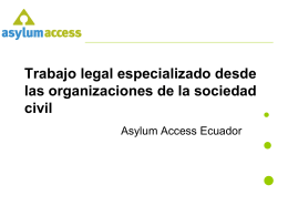 Asylum Access Refugee Legal Aid