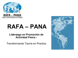 Presentación Rafa Pana