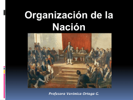 La organización de la República 1823